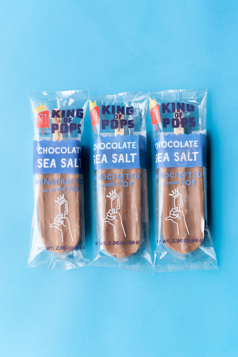 Load image into Gallery viewer, King of Pops Chocolate Sea Salt Lovers
