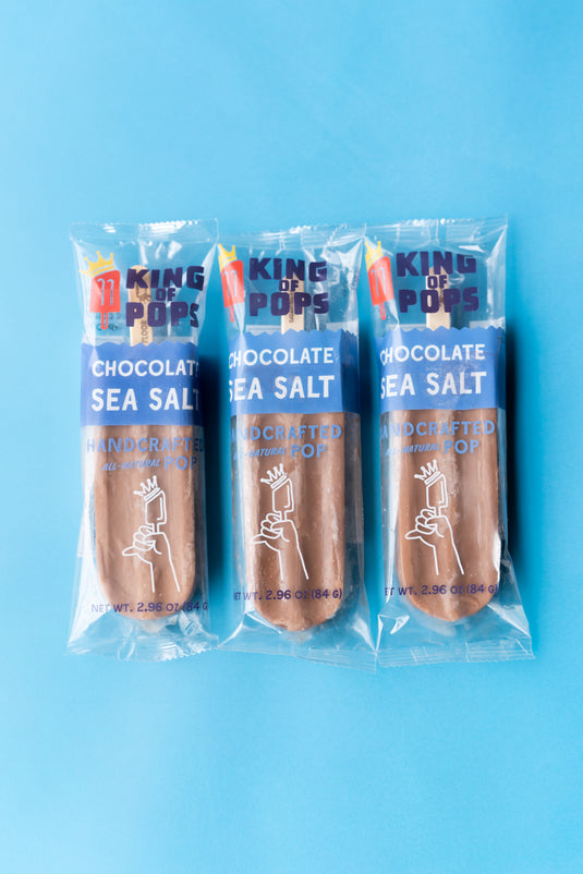 King of Pops Chocolate Sea Salt Lovers