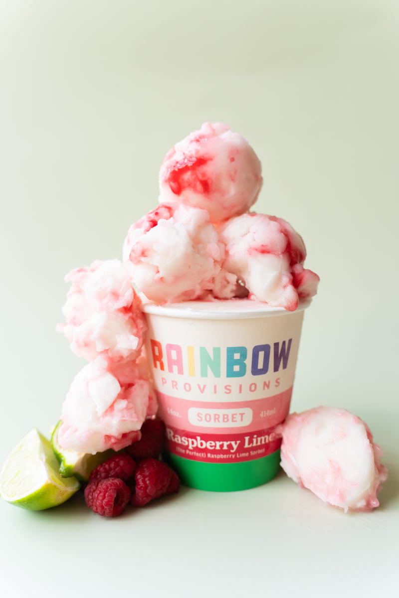 Load image into Gallery viewer, Rainbow Provisions - Raspberry Lime Sorbet
