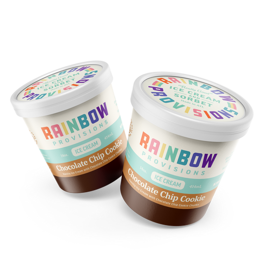 Rainbow Provisions - Chocolate Chip Cookie Ice Cream