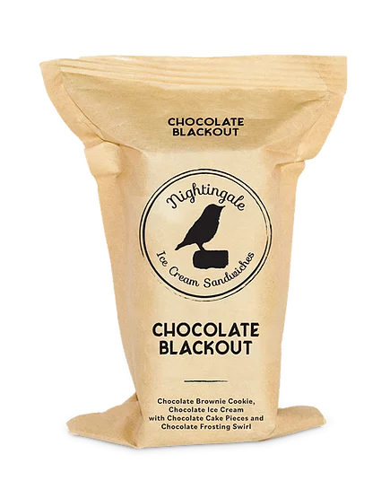 Nightingale Ice Cream Sandwiches - Chocolate Blackout