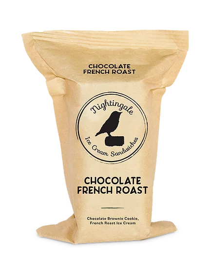 Nightingale Ice Cream Sandwiches - Chocolate French Roast