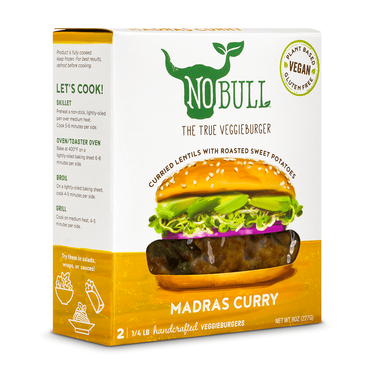 NoBull Burger - Madras Curry
