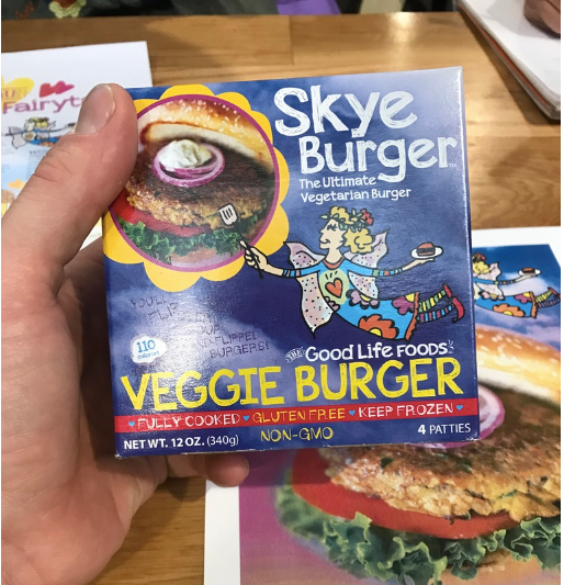 Skye Burger - Vegetarian Burger