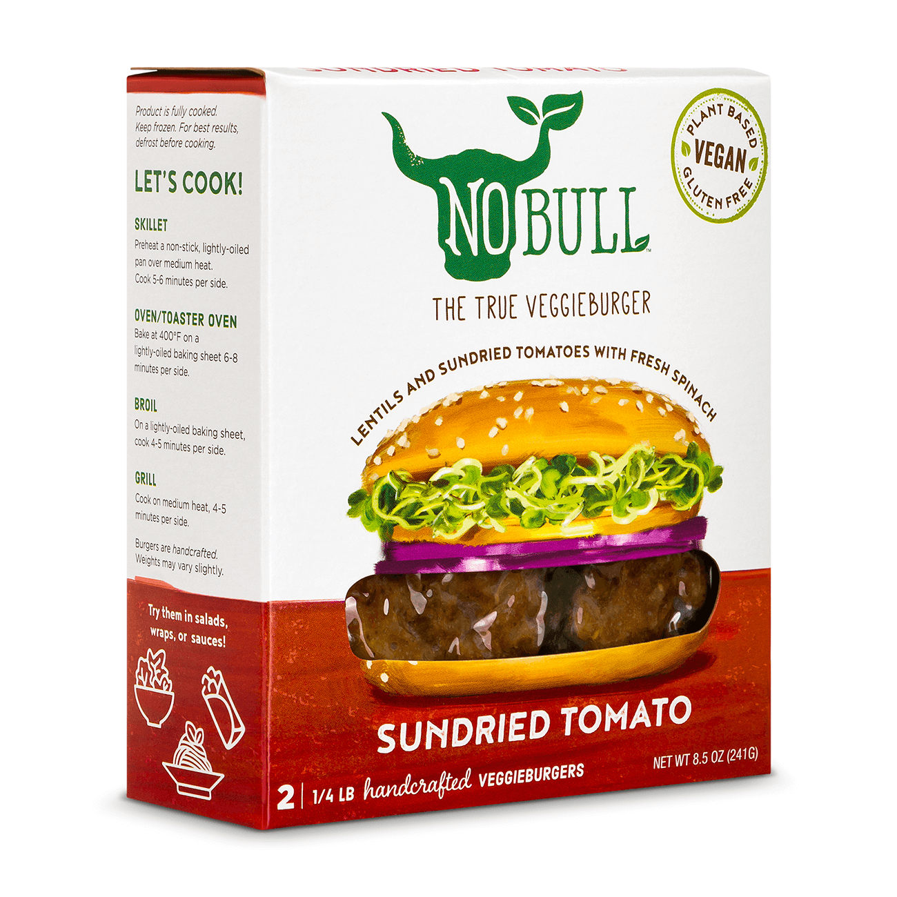 NoBull Burger - Sundried Tomato