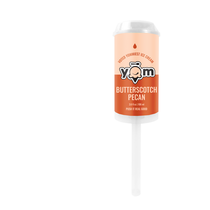 Yom Ice Cream Push Pop - Butterscotch Pecan