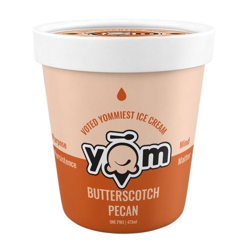 Yom Ice Cream Pint - Butterscotch Pecan