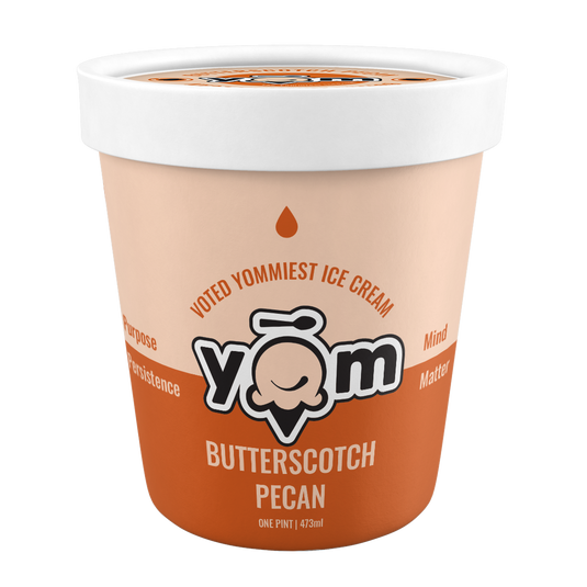 Yom Ice Cream Pint - Butterscotch Pecan